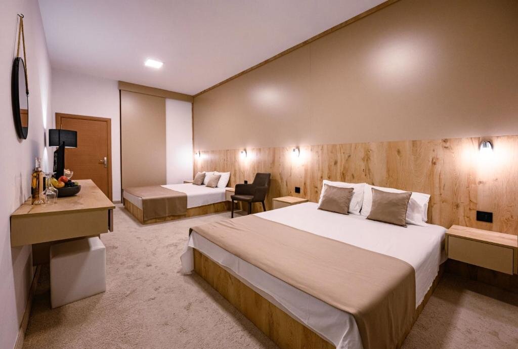 Room interior at El Mar Hotel, Montenegro 2